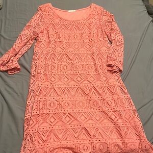 Pink Aztec Dress